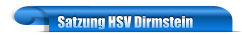 Satzung HSV Dirmstein