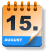 AUGUST 15.