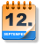 SEPTEMPER 12.